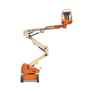 Bilde av liften JLG E400 AJP Narrow 15 meter, med knekkarm, elektrisk